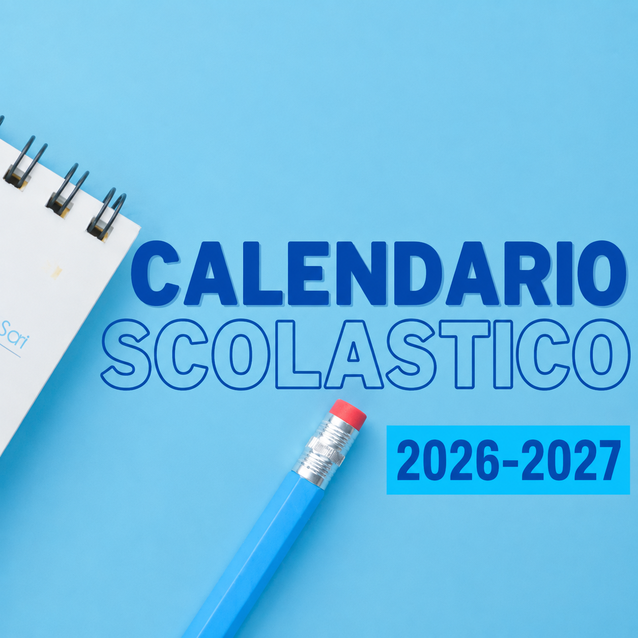 Calendario scolastico 2026-2027 - IC Parri-Vian